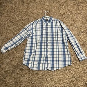 Mens “Club Room” XXL, Blue Dress Shirt